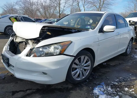 2012 Honda Accord 3.5 Ex-L из США, поврежденный, VIN 1HGCP3F80CA005769
